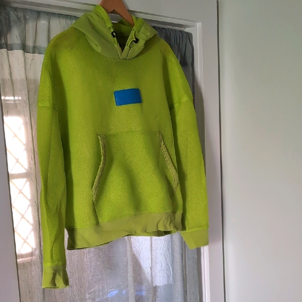 Jordan Green Mesh Hoodie Sweater